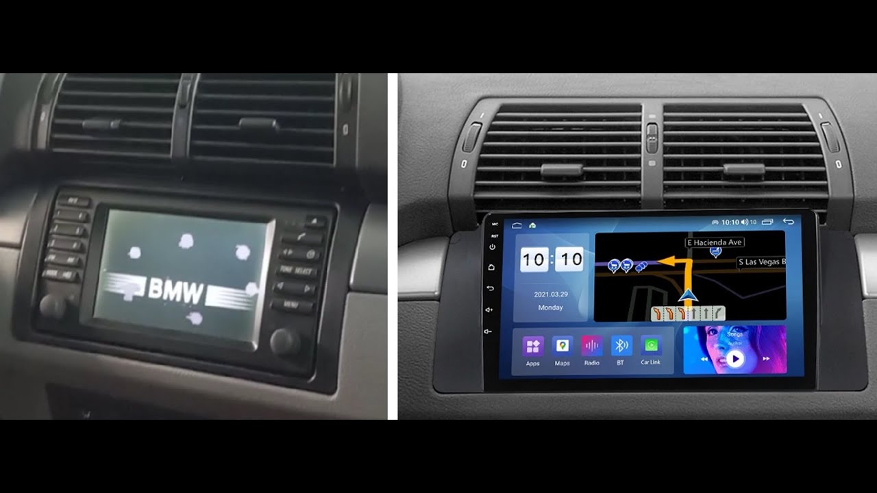 BMW X5 E53. Руководство по установке Android-магнитолы и камеры заднего вида