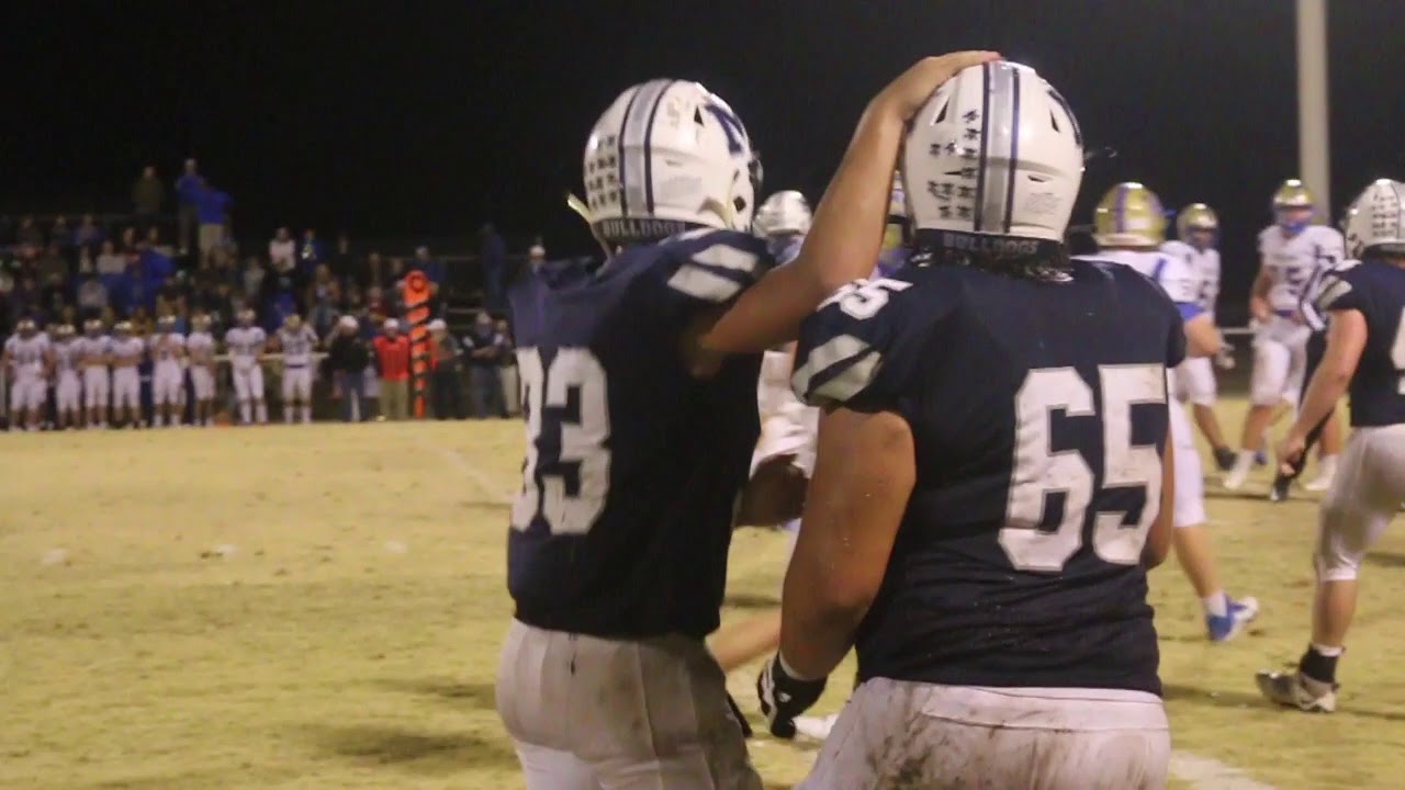 2020 Minco Football Highlights Mooreland & Hobart