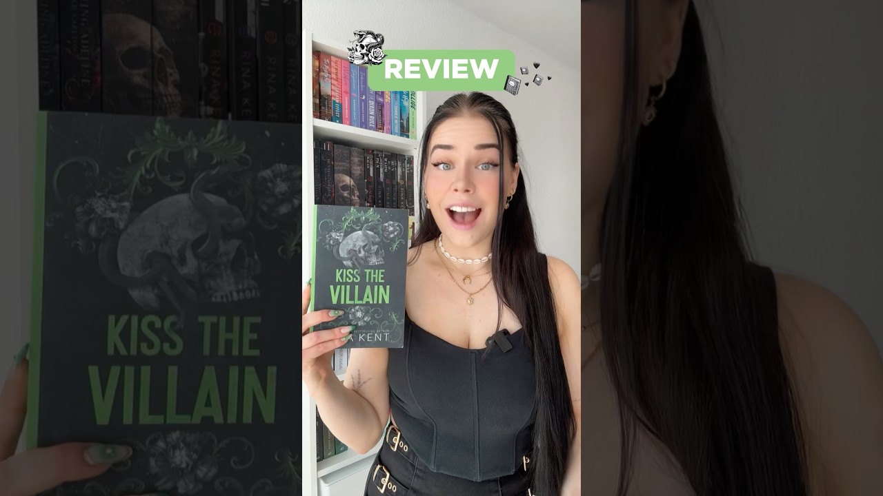 Kiss The Villain review📓💚 #booktube #booktok #rinakent #darkromance #bookreview #spicyrecs #books