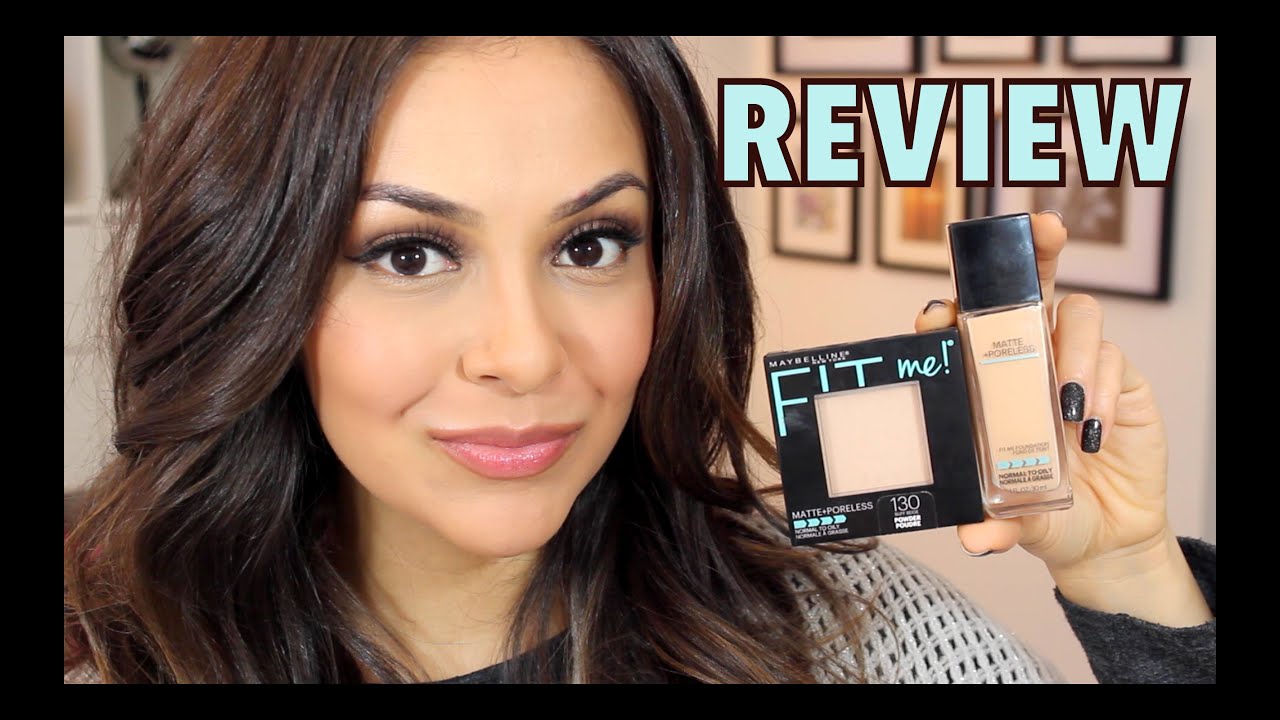 Обзор тонального крема Maybelline Fit Me! Matte + Poreless — TrinaDuhra