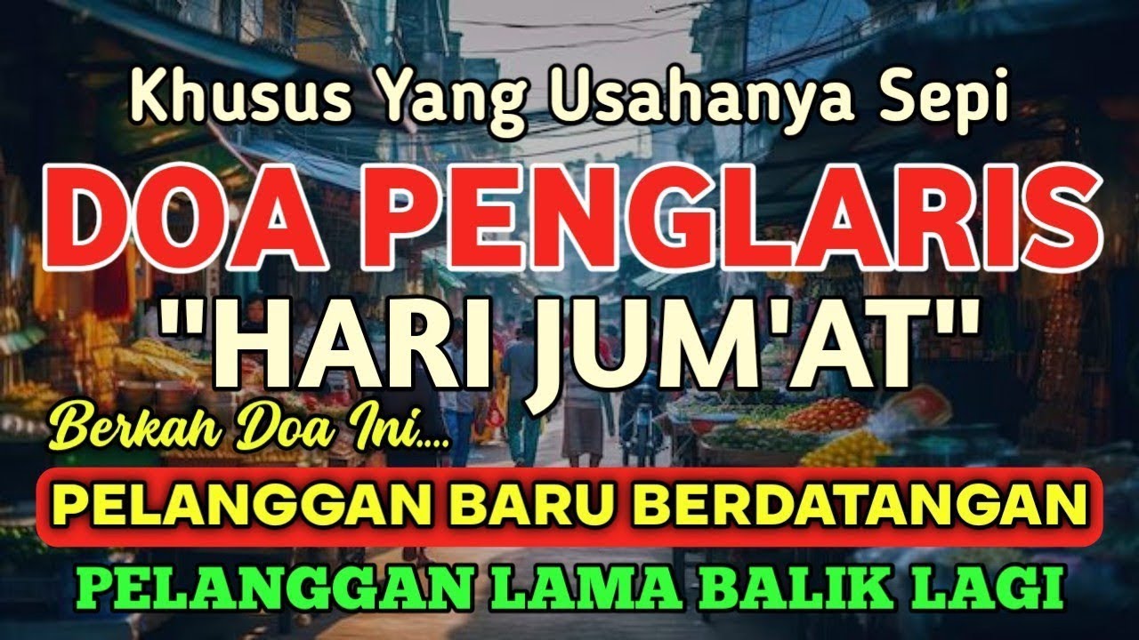 Warung Sering Sepi, Putar Doa Ini Ditempat Usaha Insyaallah Dagangan Laris Manis Diborong Pembeli