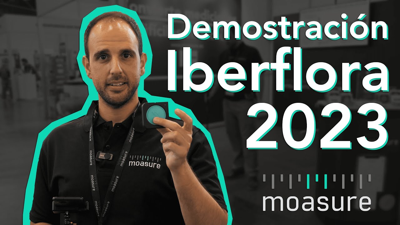 Demostración de Moasure en Iberflora 2023