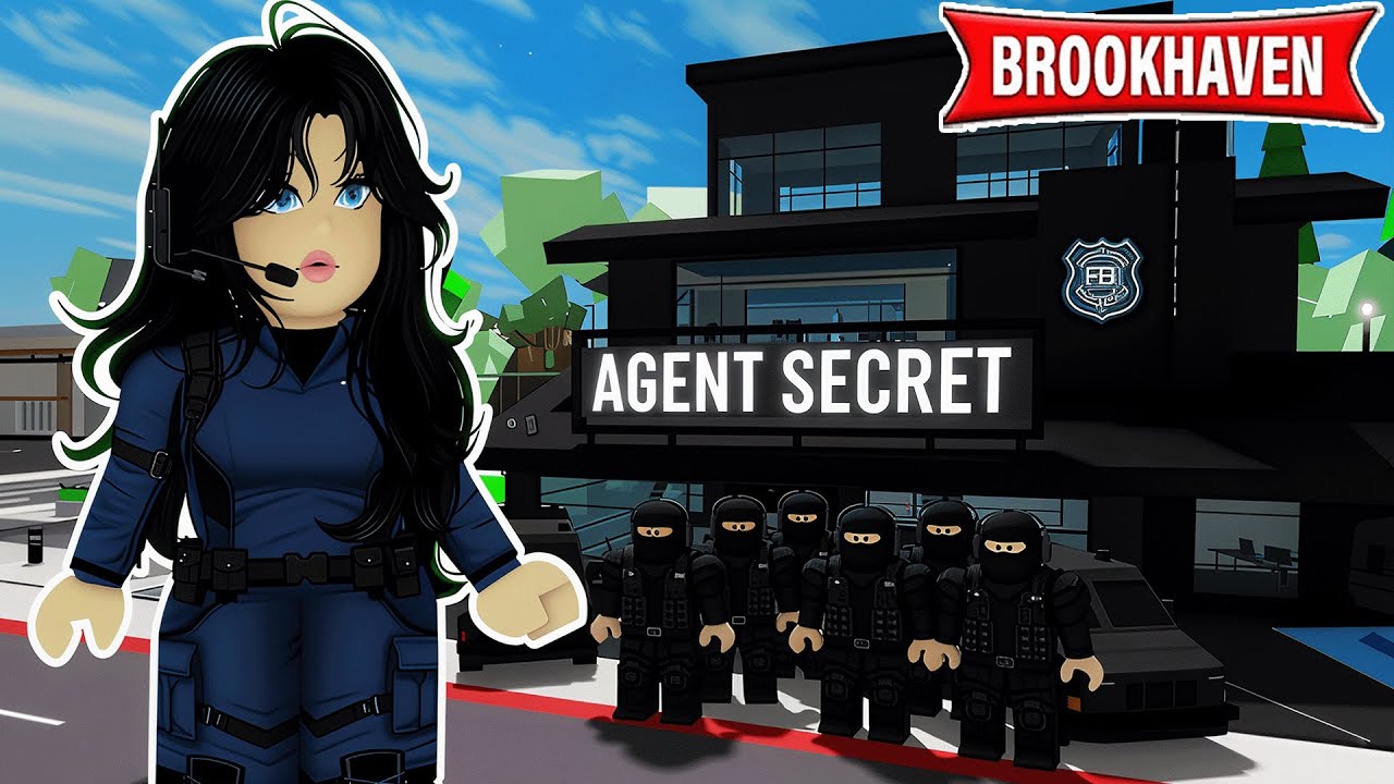 JE REJOINS UNE ÉQUIPE D'AGENTS SECRETS SUR BROOKHAVEN ROBLOX !