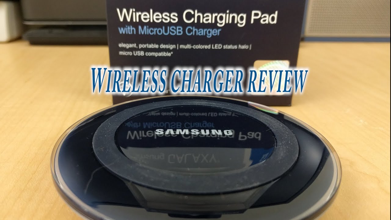 Обзор беспроводной зарядной панели Samsung EP-PG920IBUGUS