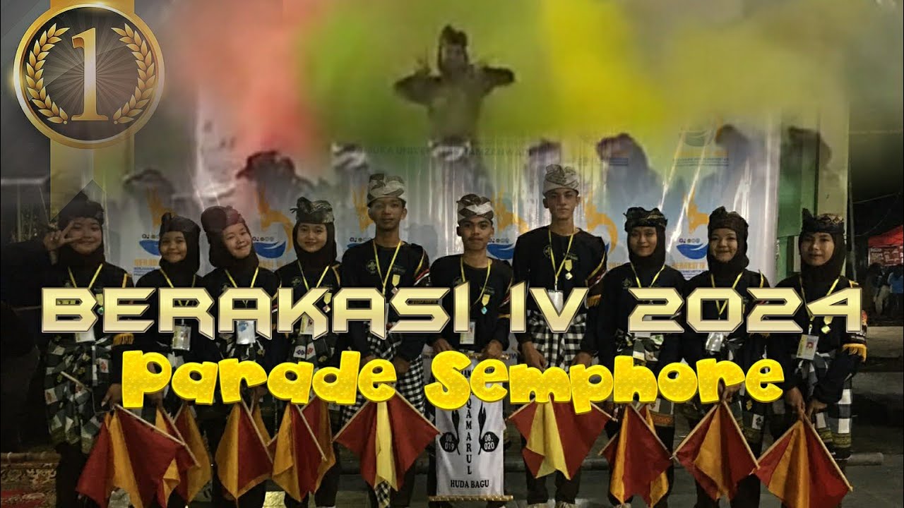 🏆 JUARA 🥇 LOMBA PENTAS SENI - SEMAPHORE DANCE (BERAKSI IV SE-NTB 2024 PRAMUKA UNIV._HAMZANWADI)