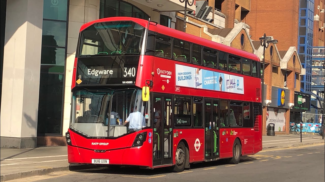 *First Day as RATP* Journey on 340 Volvo Wright Gemini 3 VH38122 BU16 UXN