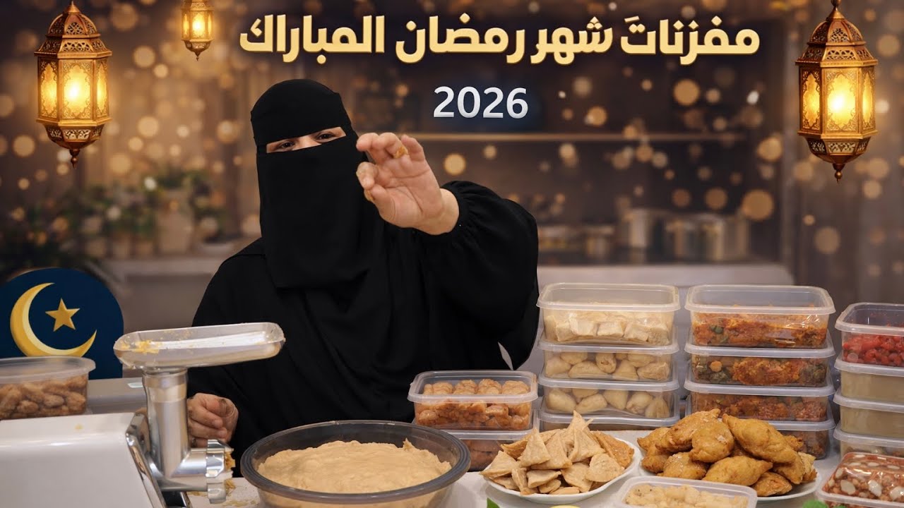 مفرزنات شهر رمضان 🌙 2026 ايش سويت 