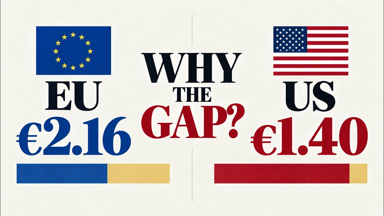 Why Is Diesel Cheaper in the US? Europe vs America, 2005&ndash;2026