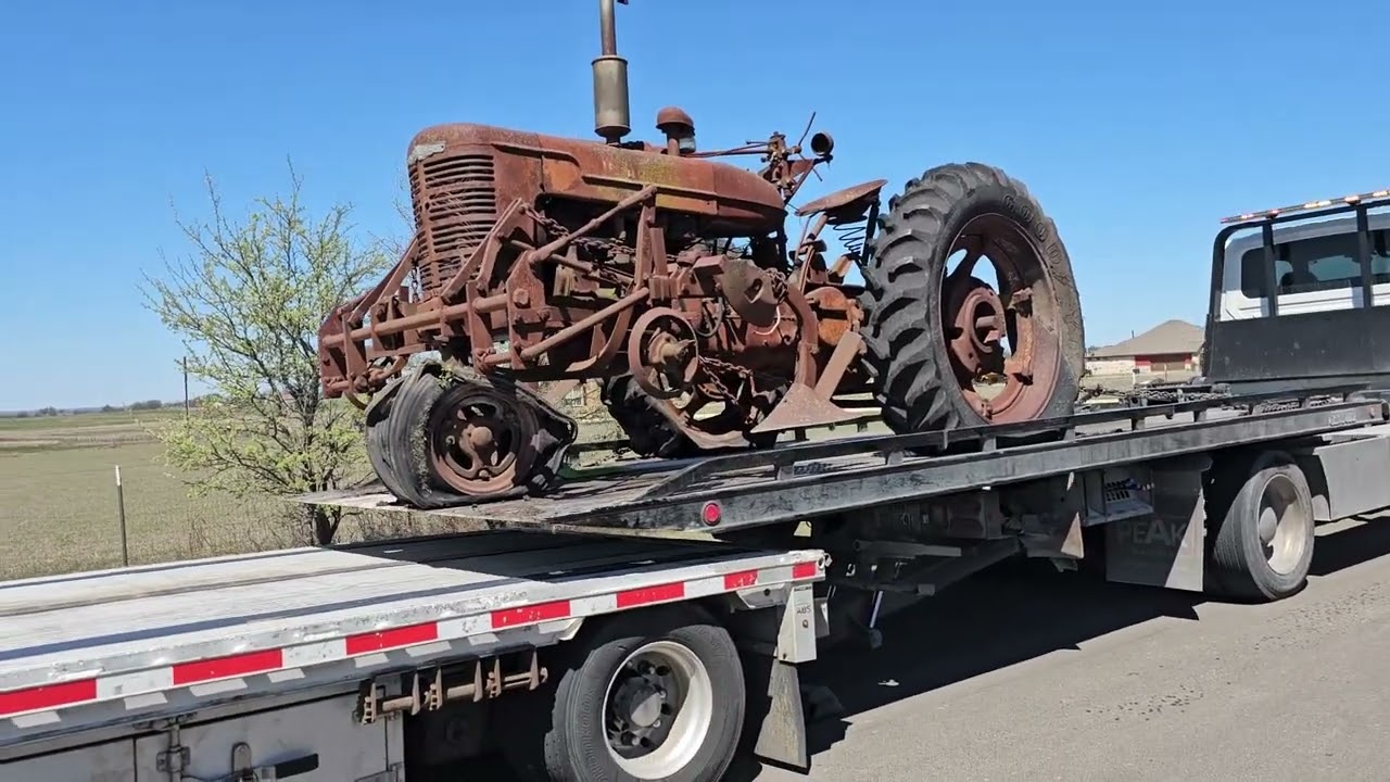 Rescues:  Farmall M from Temple, TX