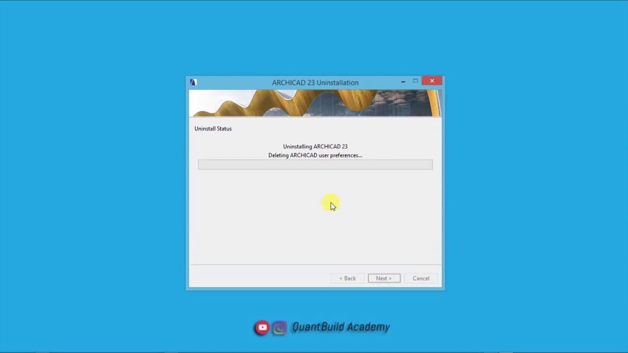 Want to Uninstall ARCHICAD?