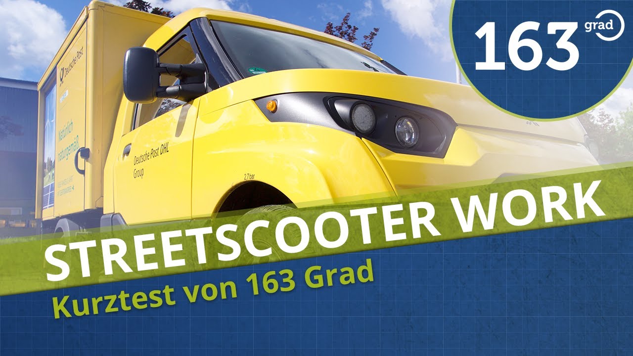 StreetScooter Работа Deutsche Post DHL | Тест | Обзор тест-драйва 4k