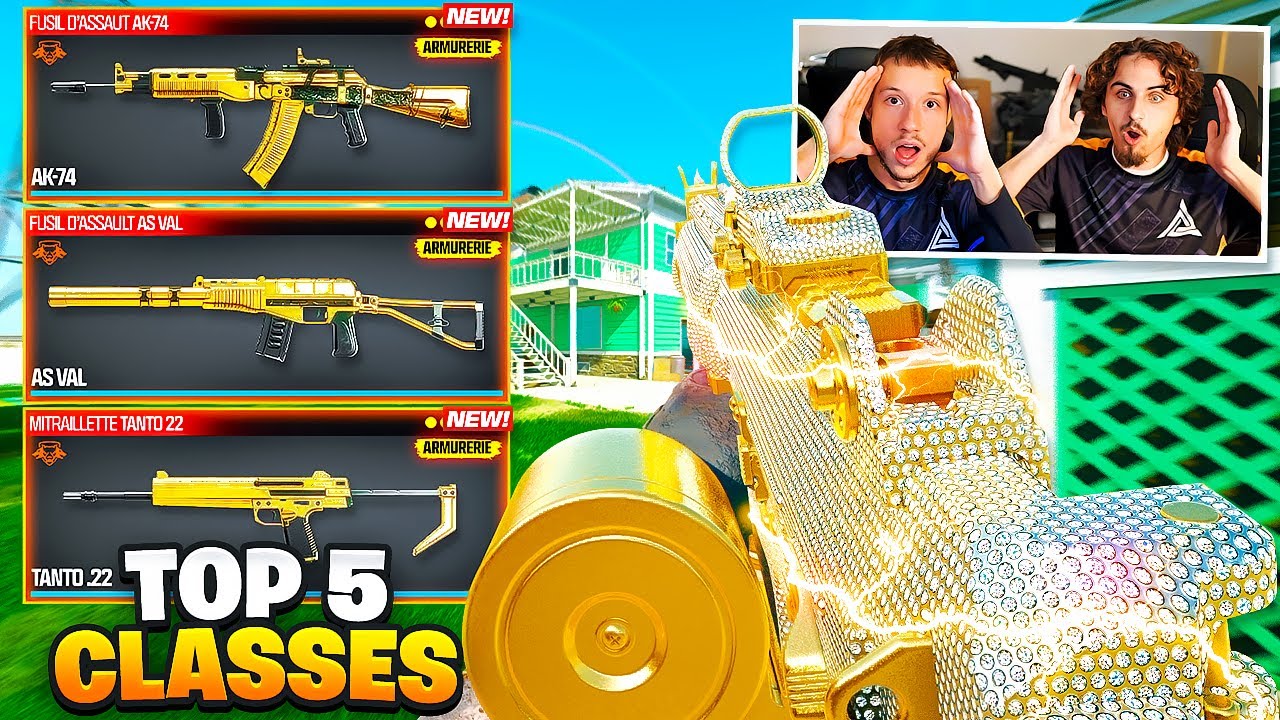 TOP 5 *MEILLEURES CLASSES MÉTA ABSOLUE* BLACK OPS 6 SAISON 1 !! (essayez-les vite)