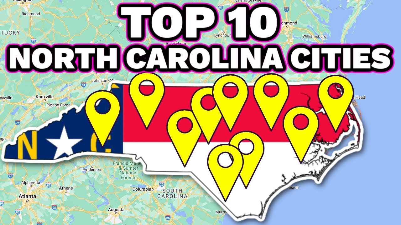 TOP 10 BEST Cities in North Carolina Ranked