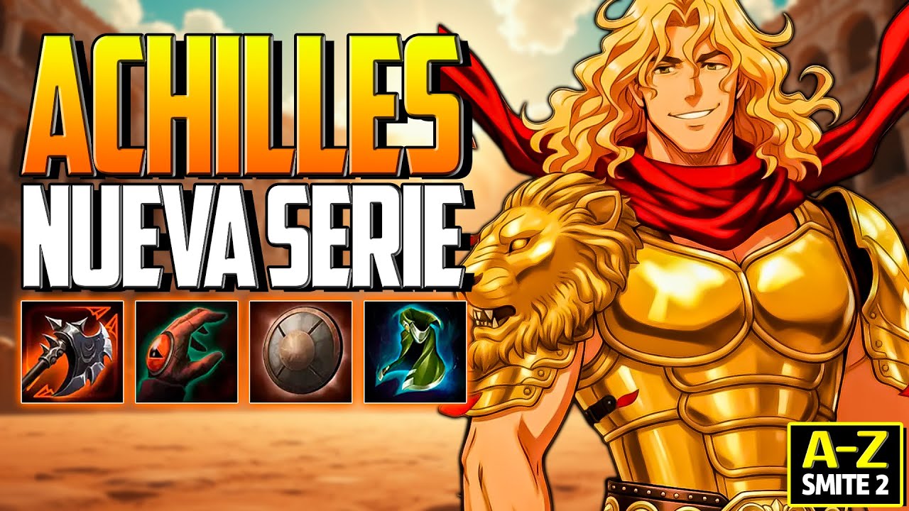 ACHILLES SOLO | PARTIDA EXPLICANDO TODO LO QUE HAGO | SMITE 2 ABECEDARIO