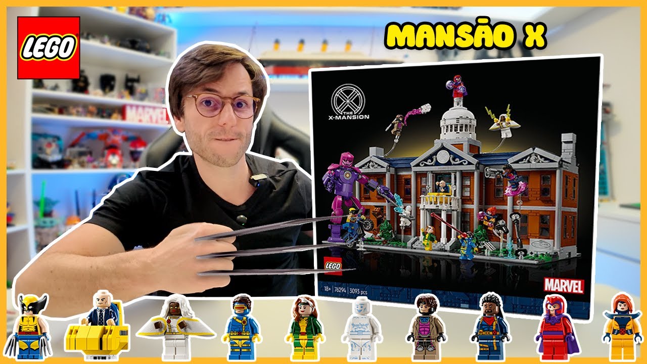 LEGO X-MEN 76294: A MANSÃO MAIS INSANA da Marvel!