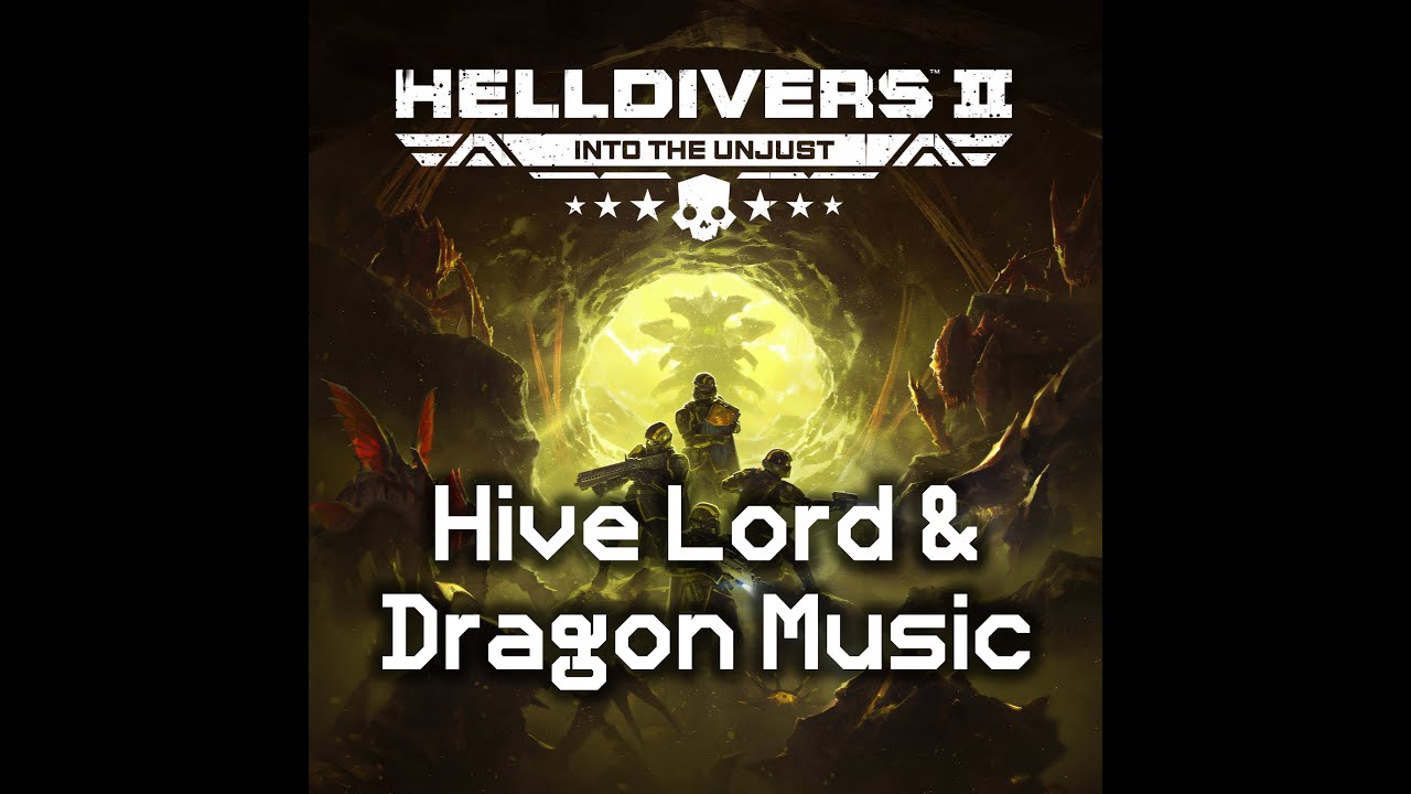 Accurate Hive Lord & Dragonroach Fight Music | Hive World Combat Theme | Helldivers 2 OST