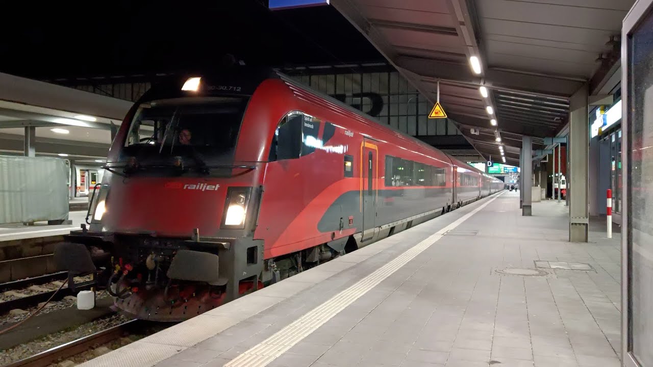 &Ouml;BB Railjet @M&uuml;nchen Hbf