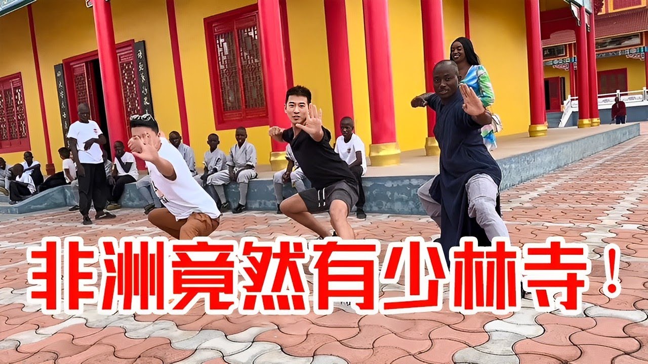 [MULTI SUB] 非洲竟然有少林寺！大师傅异国弘扬中国文化！小朋友身怀绝世武功 【子恒非洲生活】