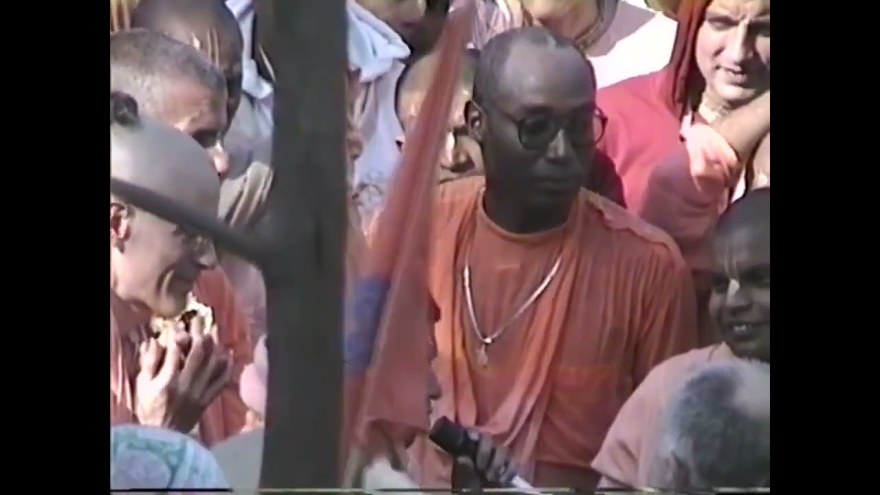 1996 Mayapur Centennial Year Reception of Padayatra to the Mayapur Holy Dhama