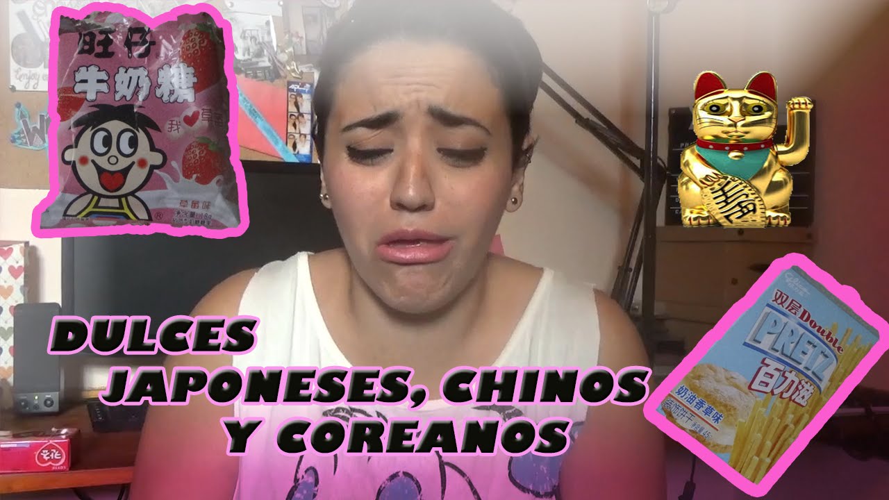 Probando Dulces Chinos,Coreanos y Japoneses