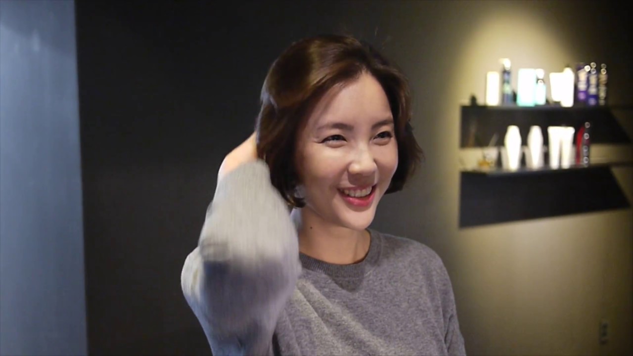 [넌데일리] 단발머리 C컬펌