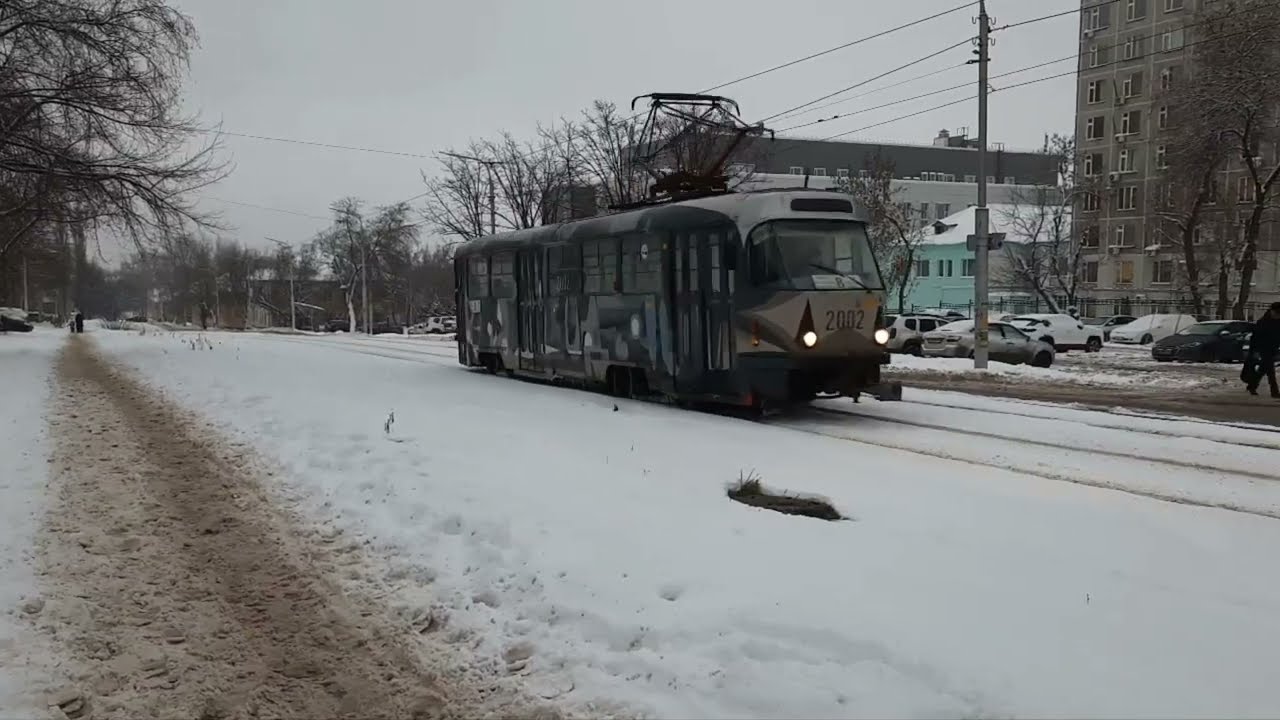 транспорт трамвай татра ретро и др троллейбус автобус уфа башкирия  18 12 2025   дворы улицы
