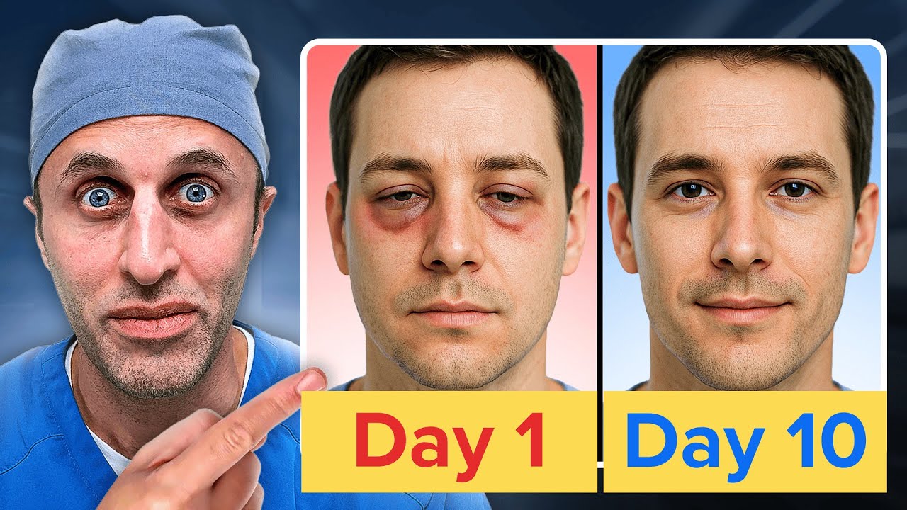 How Fast Does Eyelid Surgery Heal? Day by Day Recovery after Blepharoplasty