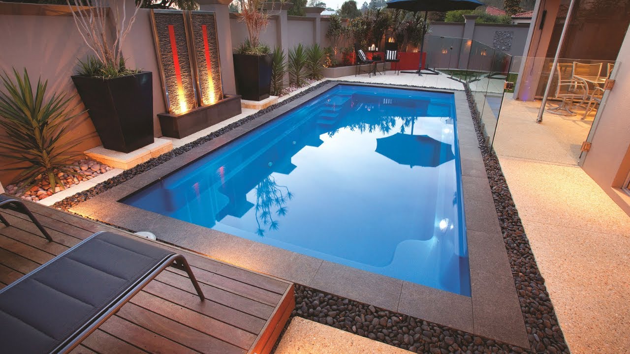 TOP 38 PISCINAS DE FIBRA para ÁREA DE LAZER