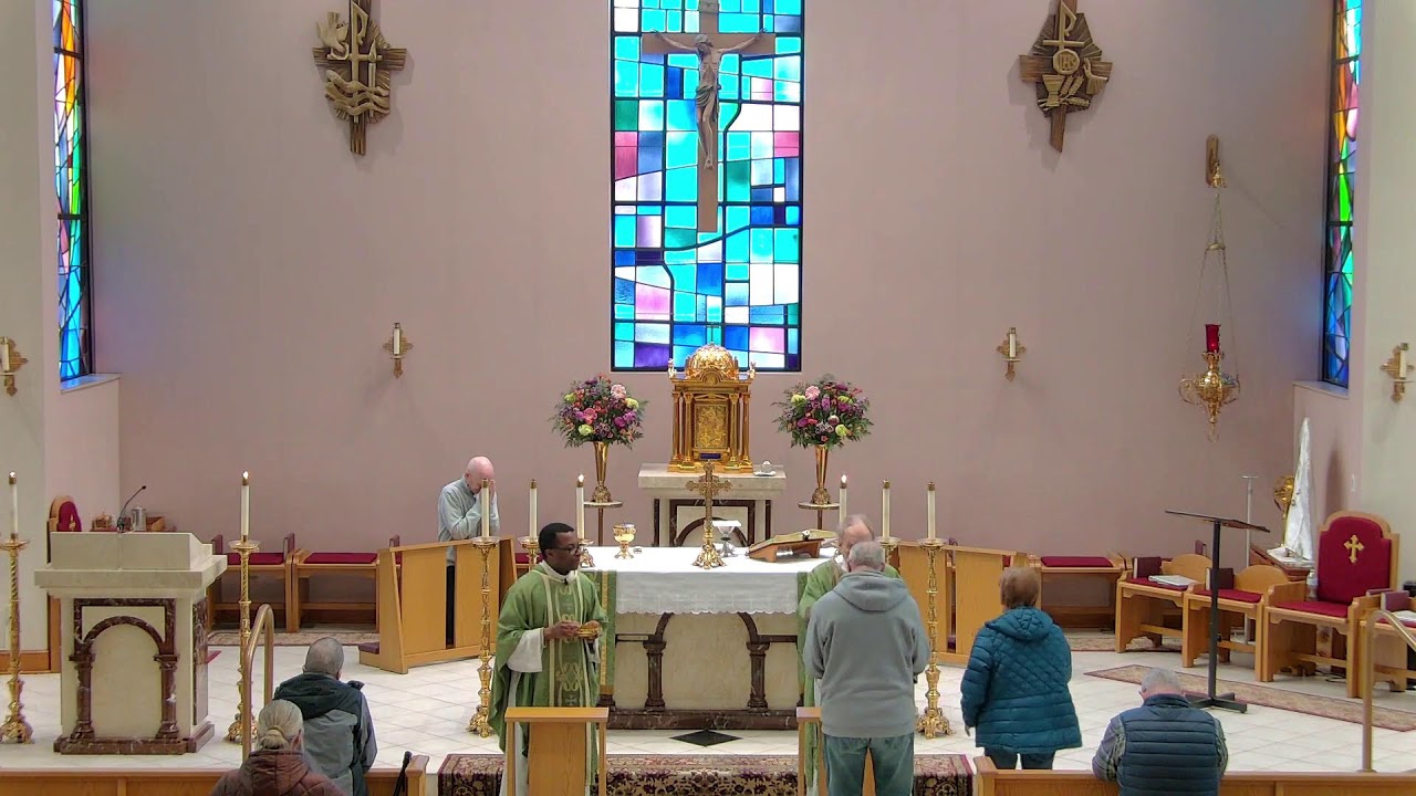 2026.02.09 Mass, Fifth Week in Ordinary Time, Holy Family Steubenville