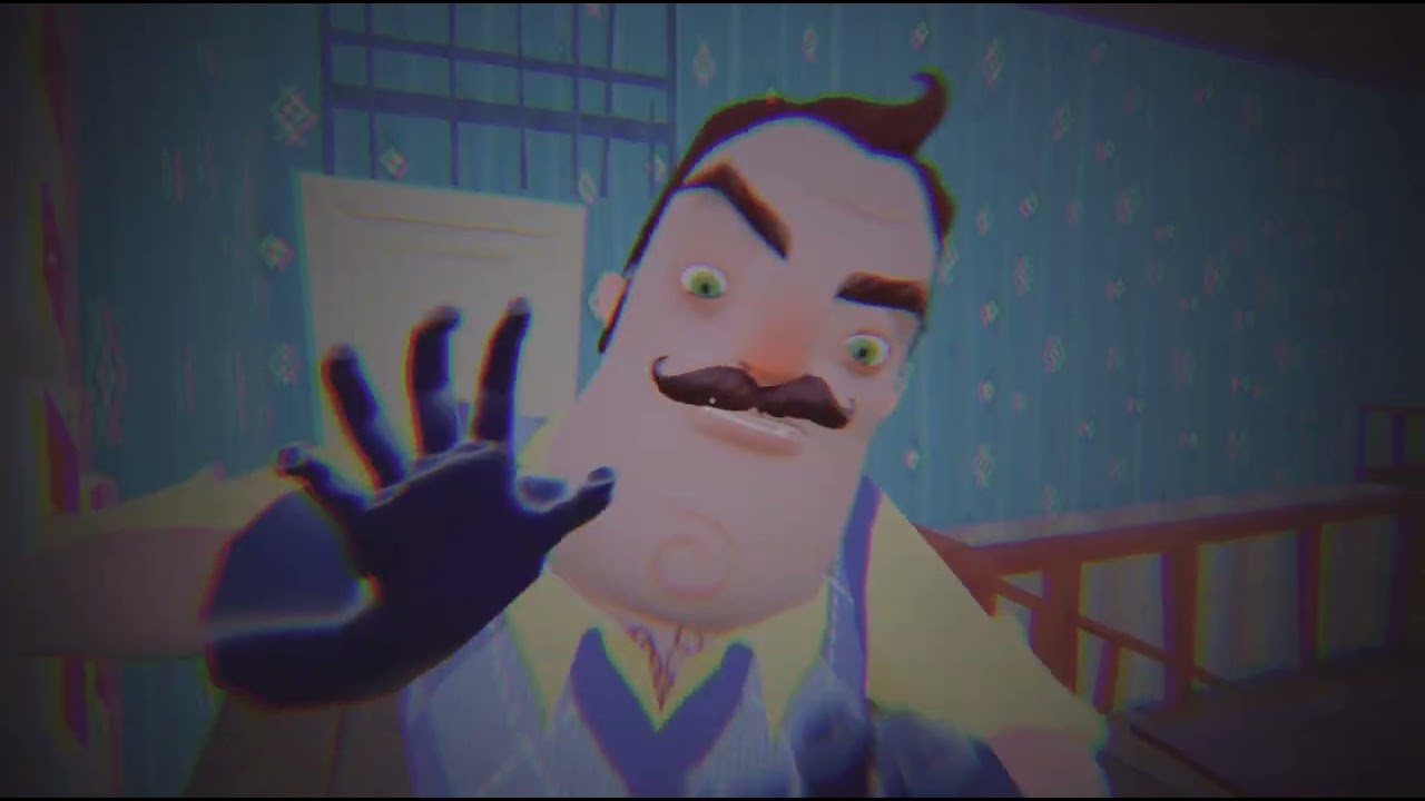 Hello Neighbor Completing hole game with glitches