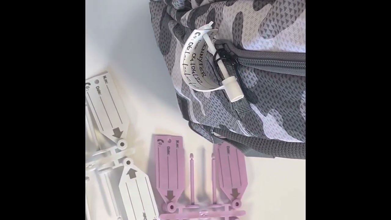 Scell&eacute;s de bagagerie NAILTEC pour la s&eacute;curit&eacute; et l&rsquo;identification