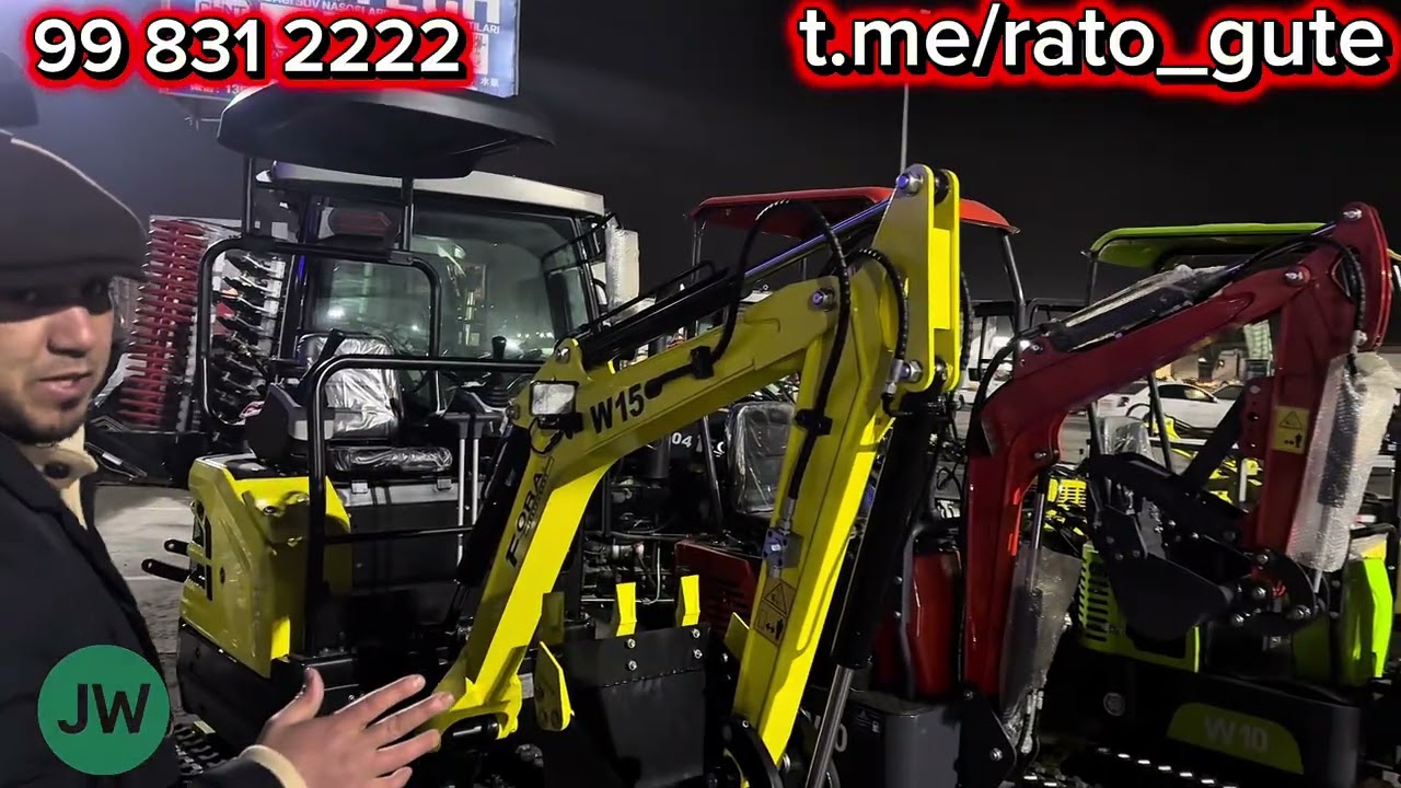 🔥 2025 Eng Arzon Fora Ekskavatorlari?! 💸 To‘liq Obzor 🚜| Chegirmalar🔥👀