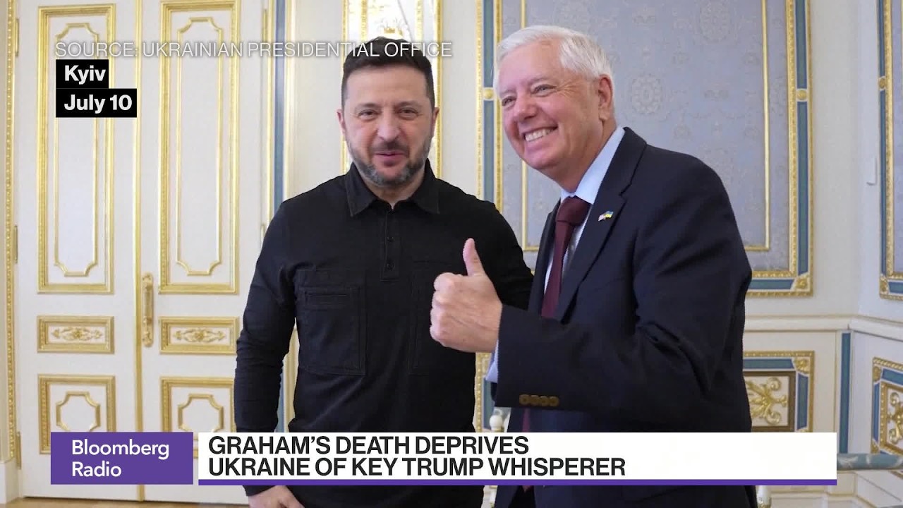 Смерть Грэма лишает Украину ключевого посредника в отношениях с Трампом