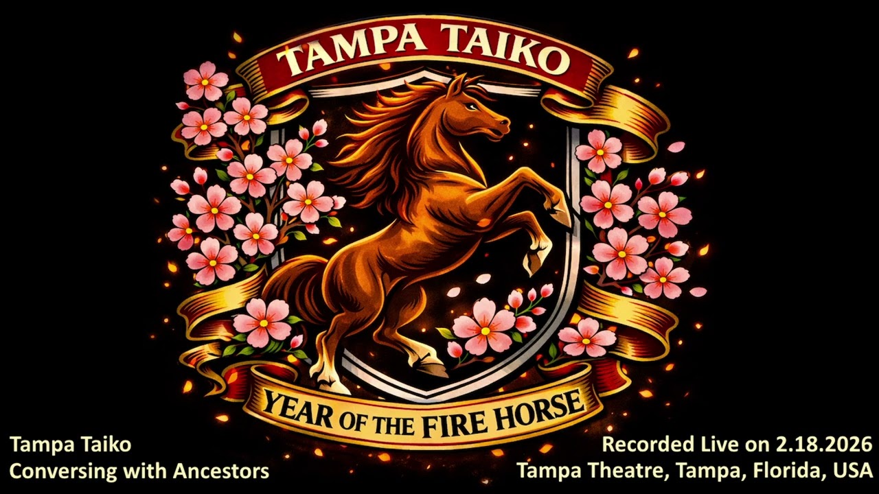 Conversing with Ancestors - Tampa Taiko Live at Tampa Theatre - Shakuhachi and Bass 2 18 2026