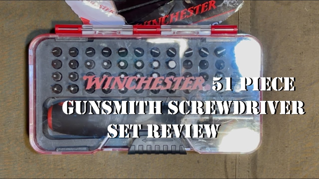 Winchester 51 Piece Gunsmith Screwdriver Set Review