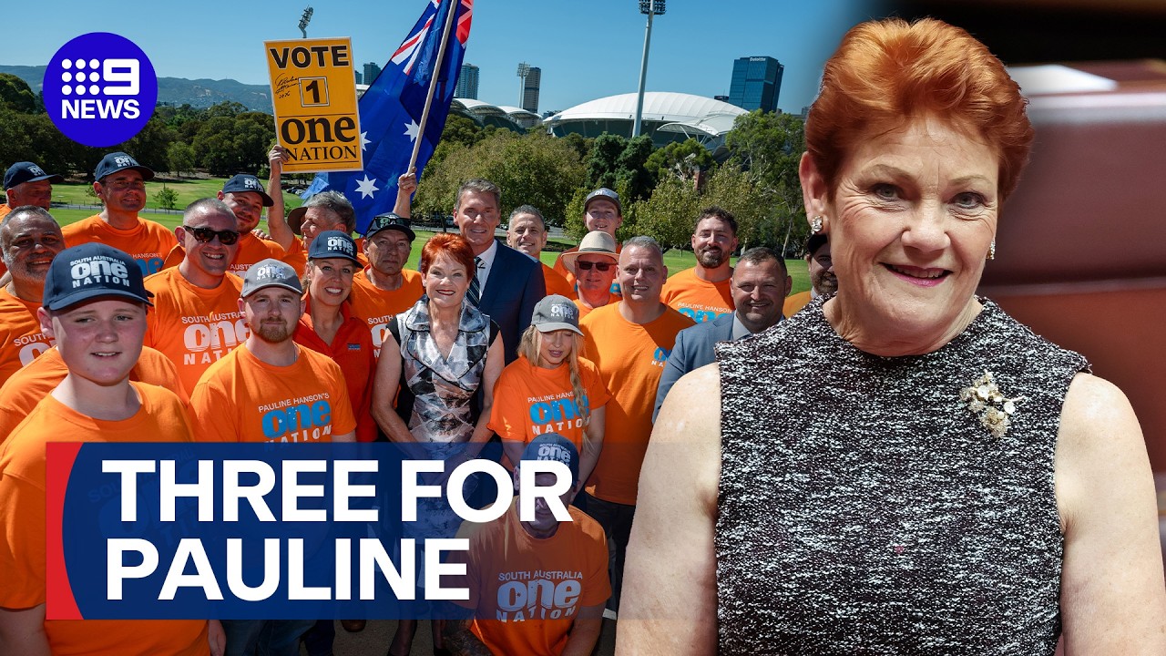 One Nation claims third South Australian seat | 9 News Australia