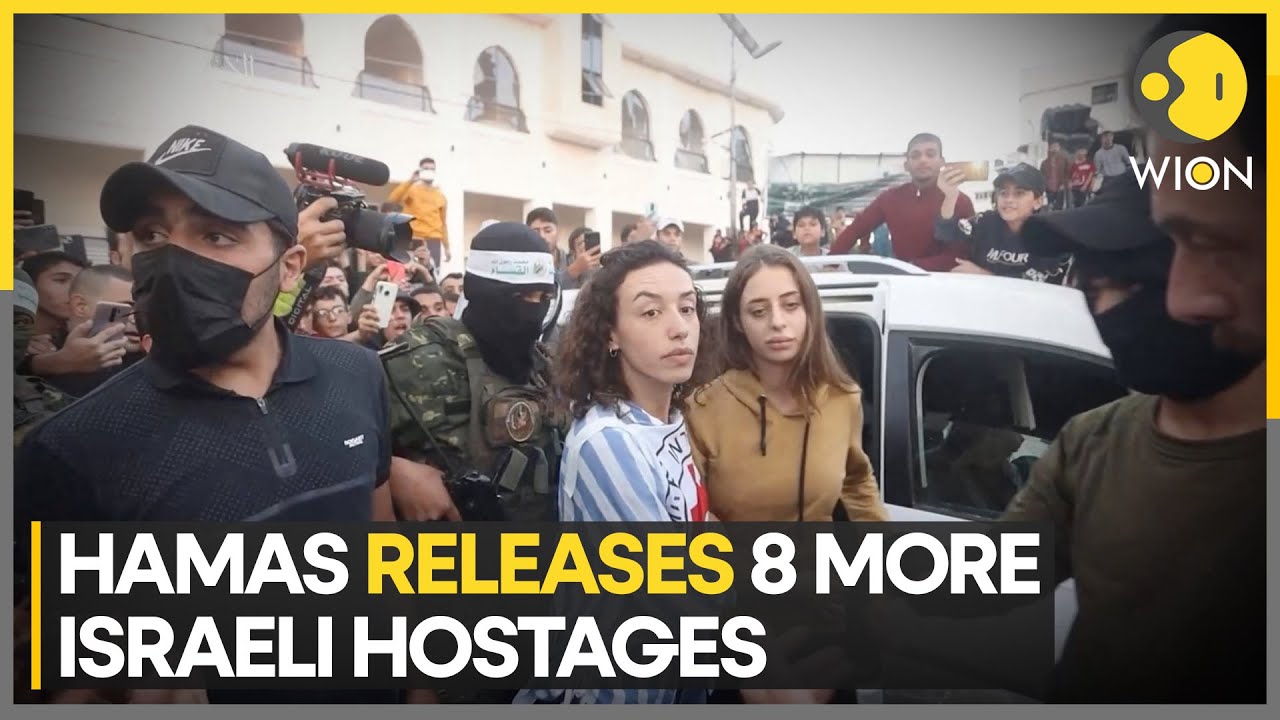 Israel-Hamas truce: Israel releases 30 Palestinians from prisons as Hamas frees 8 hostages | WION