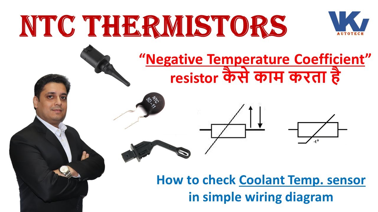 How Coolant temperature sensor works II How NTC (Negative temperature coefficient) works