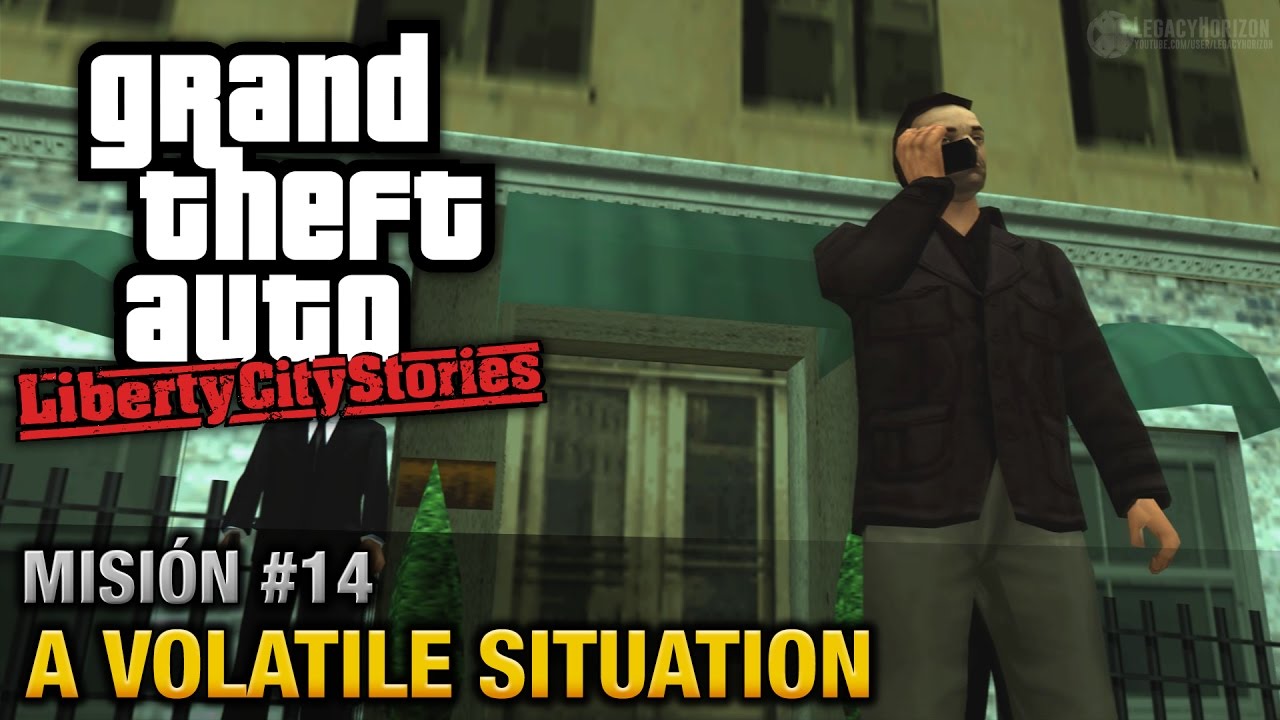 GTA Liberty City Stories - Misi&oacute;n #14 - A Volatile Situation (Espa&ntilde;ol / Sin Comentario - PCSX2)