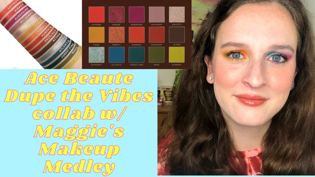 Duping the Vibes of the Ace Beaute Flair Palette... Collaboration with Maggie's Makeup Medley!