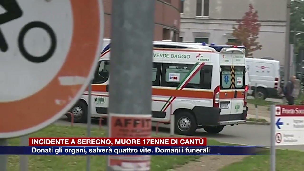 Etg - Tragico incidente a Seregno, morta la 17enne di Cantù