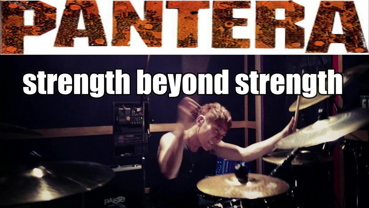 PANTERA - strength beyond strength - drum cover