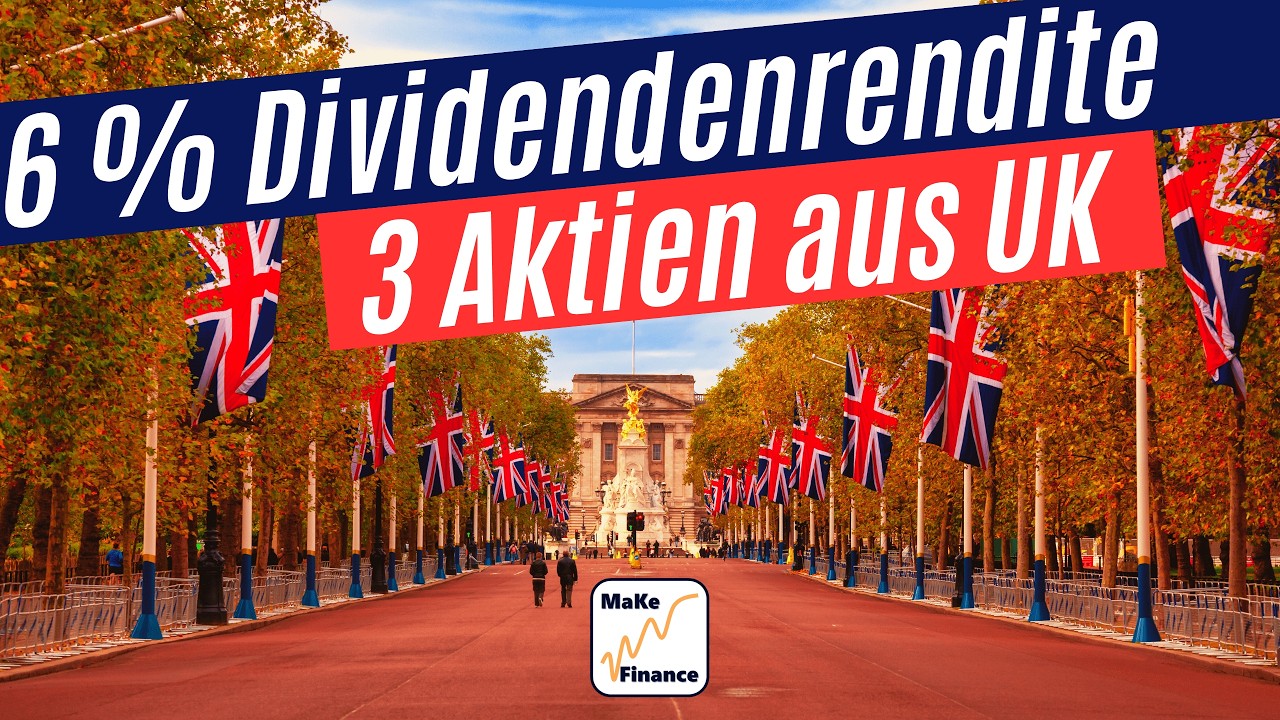6% Dividende + Unterbewertet! 🔥 3 UK-Geheimtipps f&uuml;r 2026