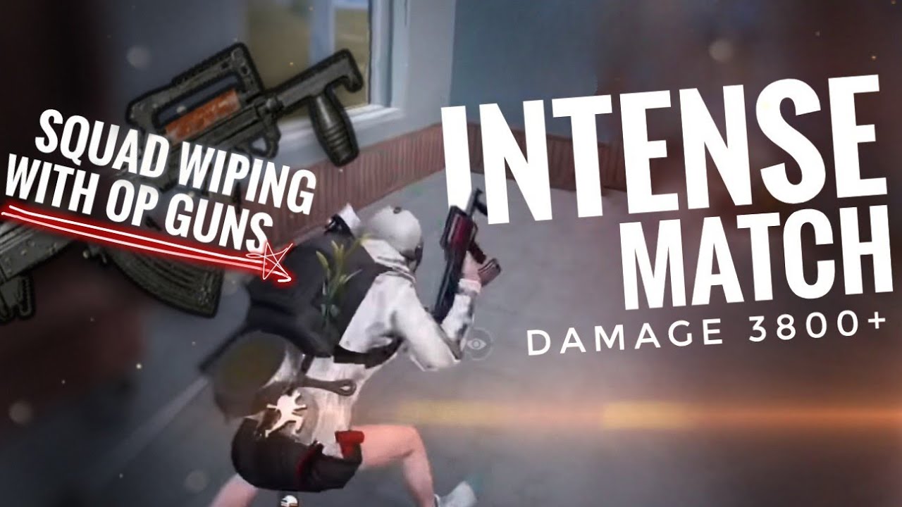 [PUBG MOBILE] Intense Squad Wiping! Athena's OP Mode