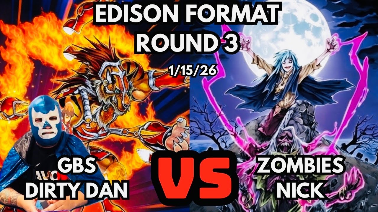 Edison Format Round 3: Gladiator Beasts Vs Zombies!