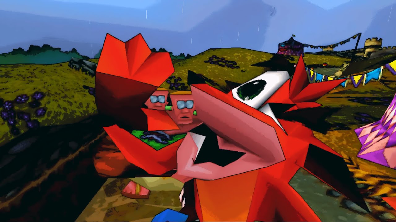 Crash Bandicoot 3 but it's Cel Shaded 2