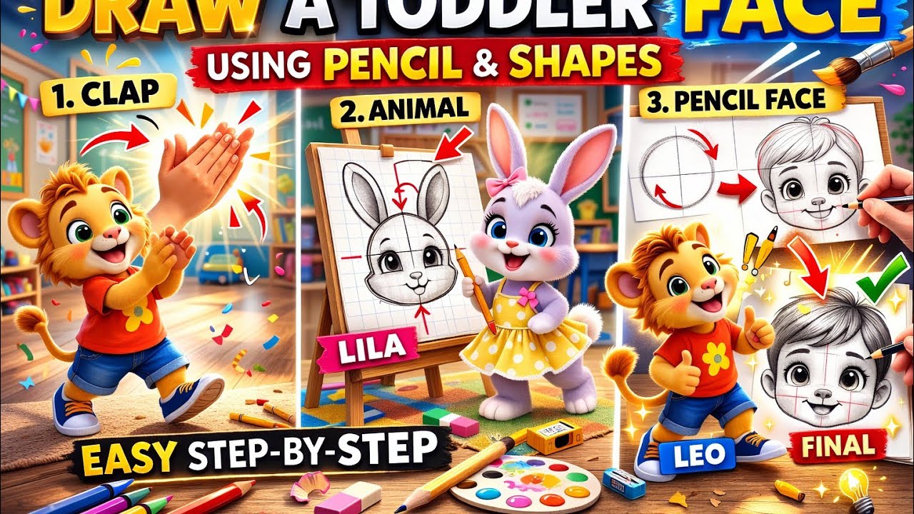 ACTION SONGS + ANIMAL SOUNDS + Drawing for toddlers | preschool learning video. LEO & LILA