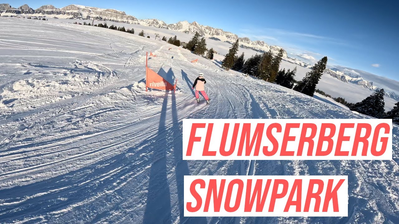 Flumserberg Prodalp Snowpark 🇨🇭 [POV]