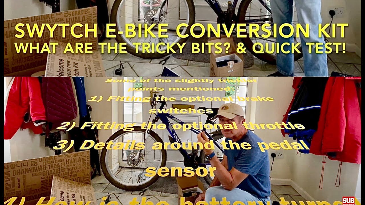 Swytch E-Bike Kit - Tips and Advice on the Tricky Bits + Test