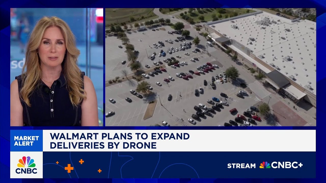 Walmart plans to expand deliveries by drone